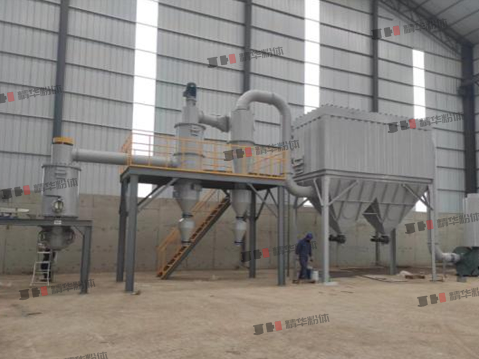 碳化硅氣流粉碎機--河北某公司