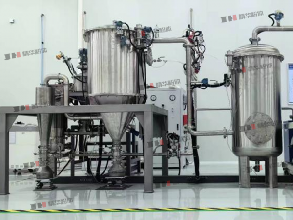 硫化物固態(tài)電解質(zhì)氣流粉碎機--山西某公司